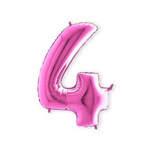 Afbeelding in Gallery-weergave laden, Folie Cijfer 102 cm fuchsia