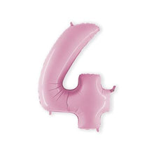 Afbeelding in Gallery-weergave laden, Folie Cijfer 102 cm roze
