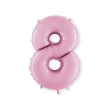 Afbeelding in Gallery-weergave laden, Folie Cijfer 102 cm roze