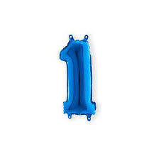Afbeelding in Gallery-weergave laden, Folie Cijfer 36 cm blauw