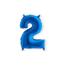 Afbeelding in Gallery-weergave laden, Folie Cijfer 36 cm blauw