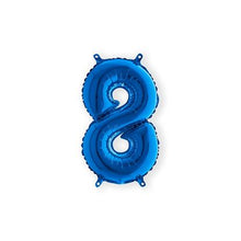 Afbeelding in Gallery-weergave laden, Folie Cijfer 36 cm blauw