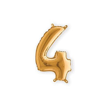 Afbeelding in Gallery-weergave laden, Folie Cijfer 36 cm goud