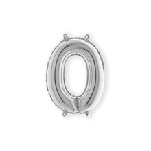 Afbeelding in Gallery-weergave laden, Folie Cijfer 36 cm zilver