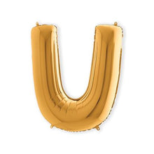 Afbeelding in Gallery-weergave laden, Folie Letters 102 cm goud