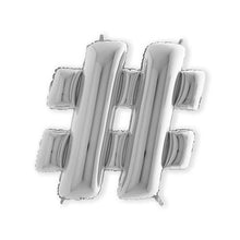 Afbeelding in Gallery-weergave laden, Folie Letters 102 cm zilver