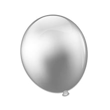 Afbeelding in Gallery-weergave laden, Platinum chrome ballon 12 inch (30cm)