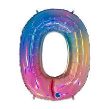 Afbeelding in Gallery-weergave laden, Folie Cijfer 102 cm multi color