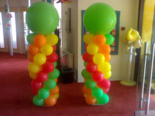 Afbeelding in Gallery-weergave laden, Ballonnen Pilaar Met Top Ballon