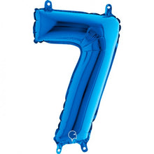 Afbeelding in Gallery-weergave laden, Folie Cijfer 66 cm blauw