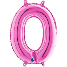 Afbeelding in Gallery-weergave laden, Folie Cijfer 66 cm fuchsia