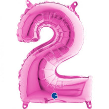 Afbeelding in Gallery-weergave laden, Folie Cijfer 66 cm fuchsia