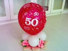 Afbeelding in Gallery-weergave laden, Ballon centerpiece met folie