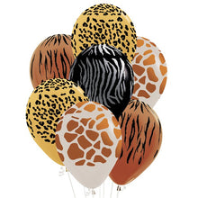 Afbeelding in Gallery-weergave laden, Jungle Dieren Print 11 inch (28 cm)