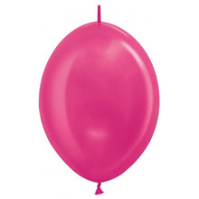 Afbeelding in Gallery-weergave laden, Metallic Link O Loon ballonnen 12 inch (30cm)