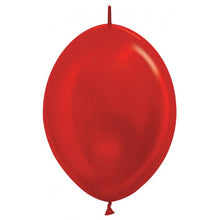 Afbeelding in Gallery-weergave laden, Metallic Link O Loon ballonnen 12 inch (30cm)