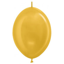 Afbeelding in Gallery-weergave laden, Metallic Link O Loon ballonnen 12 inch (30cm)
