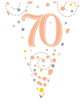 Afbeelding in Gallery-weergave laden, Vlaggenlijn Sparkling Fizz Rose Gold