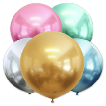 Afbeelding in Gallery-weergave laden, Chrome ballon 18 inch (45cm) & 24 inch (61cm)