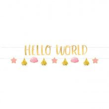 Afbeelding in Gallery-weergave laden, Letterslinger 'Hello World'
