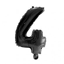 Afbeelding in Gallery-weergave laden, Folie cijfer 36 cm zwart