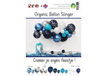 Afbeelding in Gallery-weergave laden, Ballonslinger Happy Birthday Navy