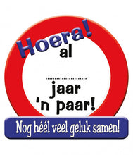 Afbeelding in Gallery-weergave laden, Verkeersbord Huldeschild