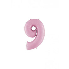 Afbeelding in Gallery-weergave laden, Folie Cijfer 36 cm pastel roze