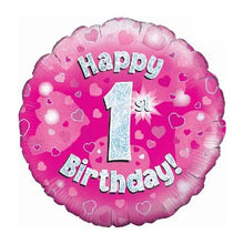 Afbeelding in Gallery-weergave laden, Folie ballon Holographic Pink or Blue