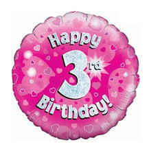 Afbeelding in Gallery-weergave laden, Folie ballon Holographic Pink or Blue