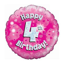 Afbeelding in Gallery-weergave laden, Folie ballon Holographic Pink or Blue