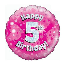 Afbeelding in Gallery-weergave laden, Folie ballon Holographic Pink or Blue