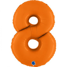 Afbeelding in Gallery-weergave laden, Folie cijfer oranje
