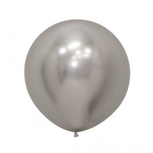 Afbeelding in Gallery-weergave laden, Chrome ballon 24 inch (60cm)
