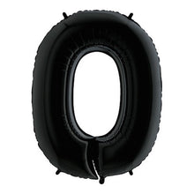 Afbeelding in Gallery-weergave laden, Folie cijfer 66 cm zwart
