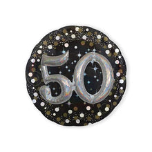 Afbeelding in Gallery-weergave laden, Folie ballon Sparkling Gold 3D
