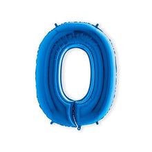 Afbeelding in Gallery-weergave laden, Folie Cijfer 102 cm licht blauw
