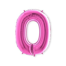 Afbeelding in Gallery-weergave laden, Folie Cijfer 102 cm fuchsia
