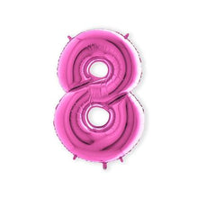 Afbeelding in Gallery-weergave laden, Folie Cijfer 102 cm fuchsia
