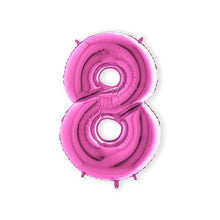 Afbeelding in Gallery-weergave laden, Helium Folie cijfer fuchsia
