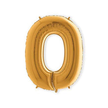 Afbeelding in Gallery-weergave laden, Helium folie cijfer goud
