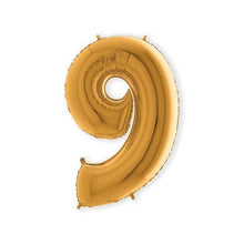 Afbeelding in Gallery-weergave laden, Helium folie cijfer goud
