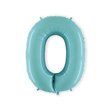 Afbeelding in Gallery-weergave laden, Helium folie cijfer licht blauw
