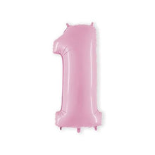 Afbeelding in Gallery-weergave laden, Folie Cijfer 102 cm roze
