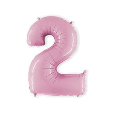 Afbeelding in Gallery-weergave laden, Folie Cijfer 102 cm roze
