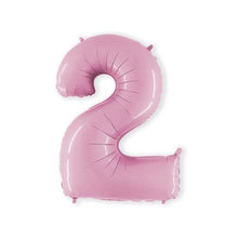 Afbeelding in Gallery-weergave laden, Helium folie cijfer roze
