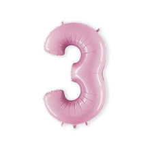 Afbeelding in Gallery-weergave laden, Helium folie cijfer roze
