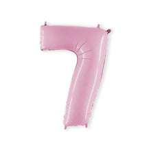 Afbeelding in Gallery-weergave laden, Helium folie cijfer roze
