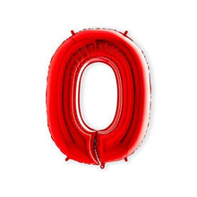 Afbeelding in Gallery-weergave laden, Helium folie cijfer rood
