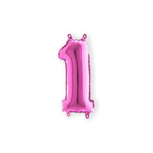 Afbeelding in Gallery-weergave laden, Folie Cijfer 36 cm fuchsia
